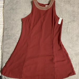 OLD NAVY Maroon dress